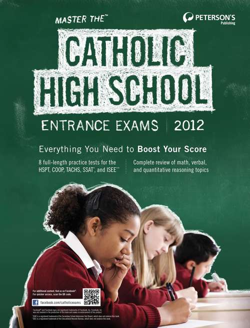 Book cover of Master the Catholic High School Entrance Exams