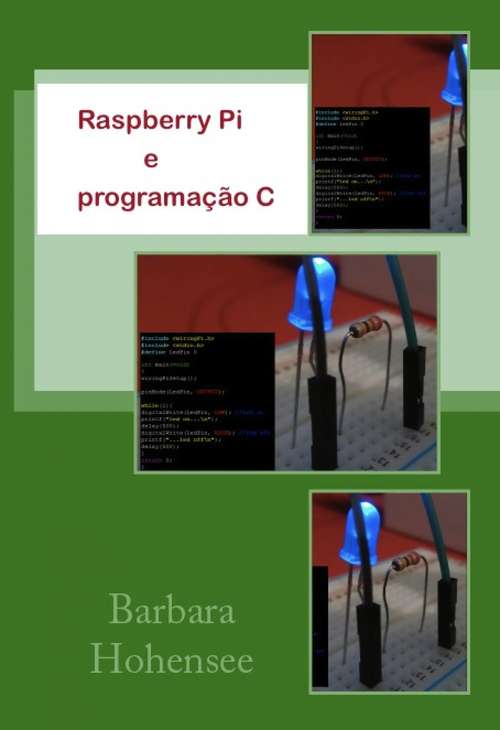 Book cover of Raspberry Pi e programação C