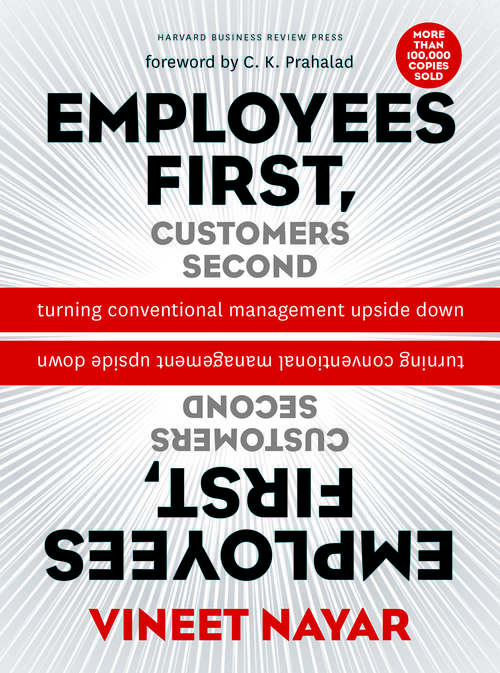 Book cover of Employees First, Customers Second