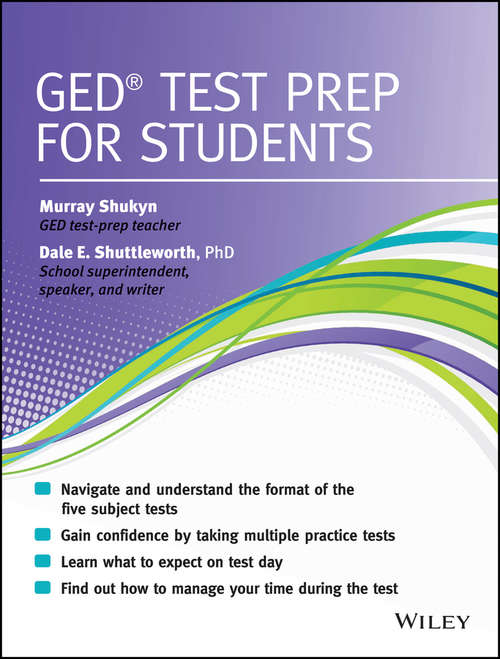 Book cover of GED Test For Students