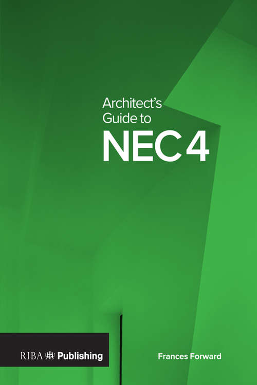 Book cover of Architect’s Guide to NEC4