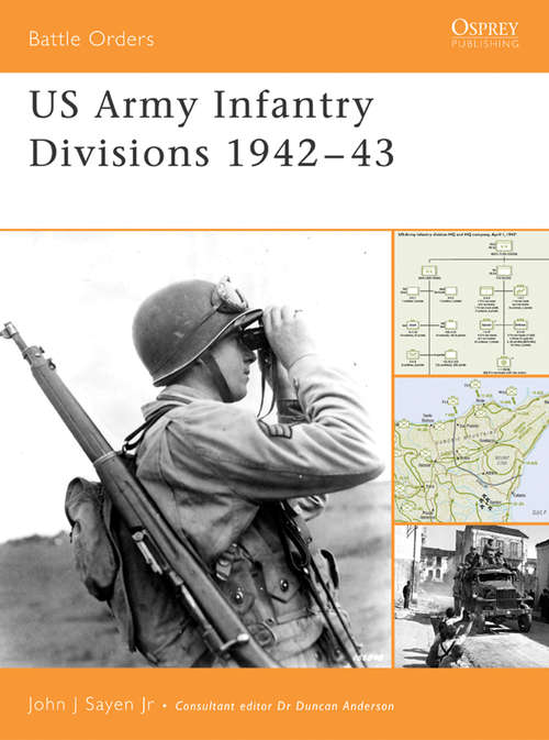 Book cover of US Army Infantry Divisions 19420-43