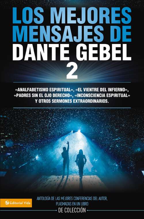 Book cover of The mejores mensajes de Dante Gebel 2