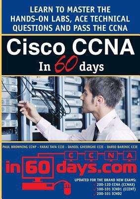 Book cover of Cisco CCNA in 60 Days: Study Guide