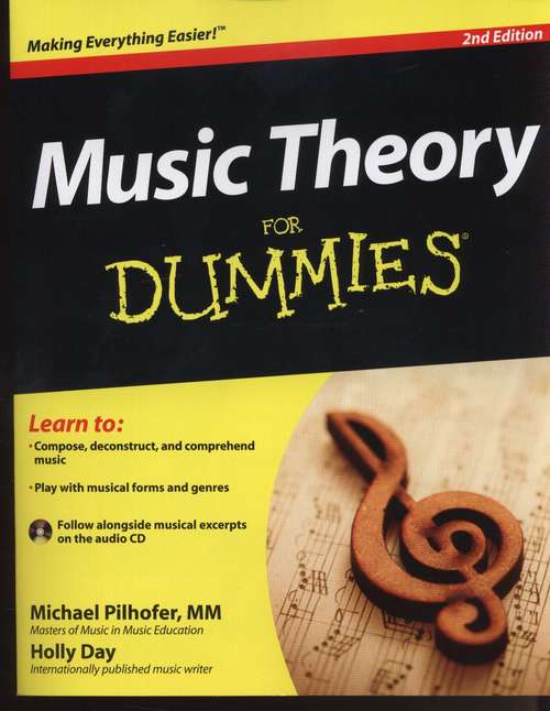 Book cover of Music Theory For Dummies (Second Edition)