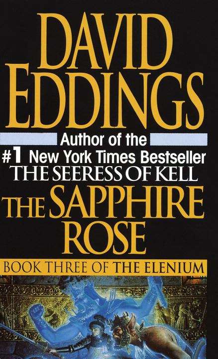 Book cover of The Sapphire Rose (The Elenium #3)