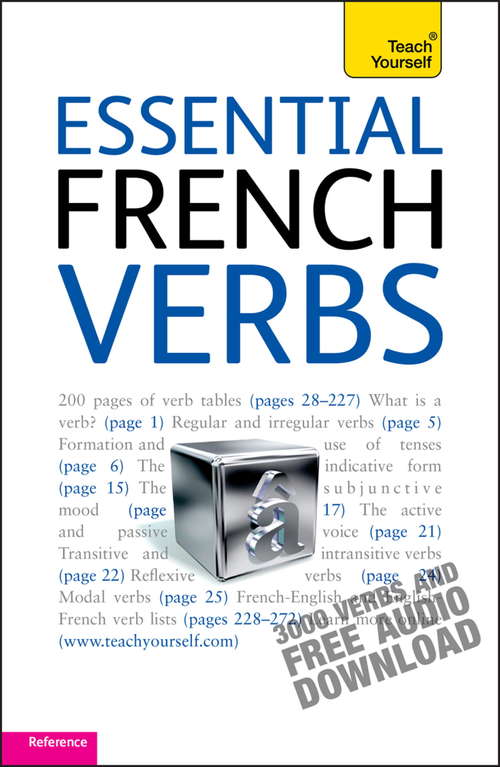 Book cover of Essential French Verbs: Teach Yourself