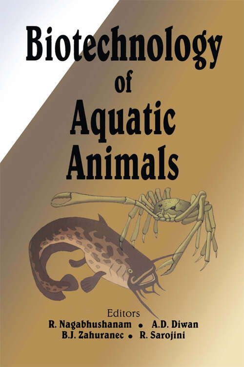 Book cover of Biotechnology of Aquatic Animals