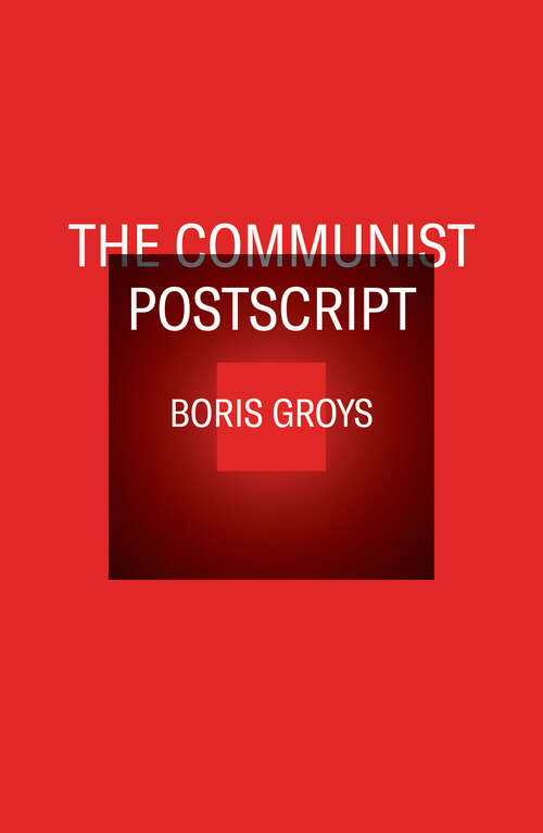 Book cover of The Communist Postscript