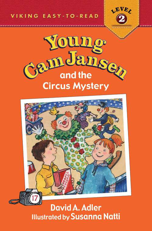 Book cover of Young Cam Jansen and the Circus Mystery (Young Cam Jansen #17)