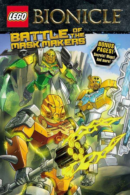 Book cover of Battle of the Mask Makers (Lego Bionicle #2)