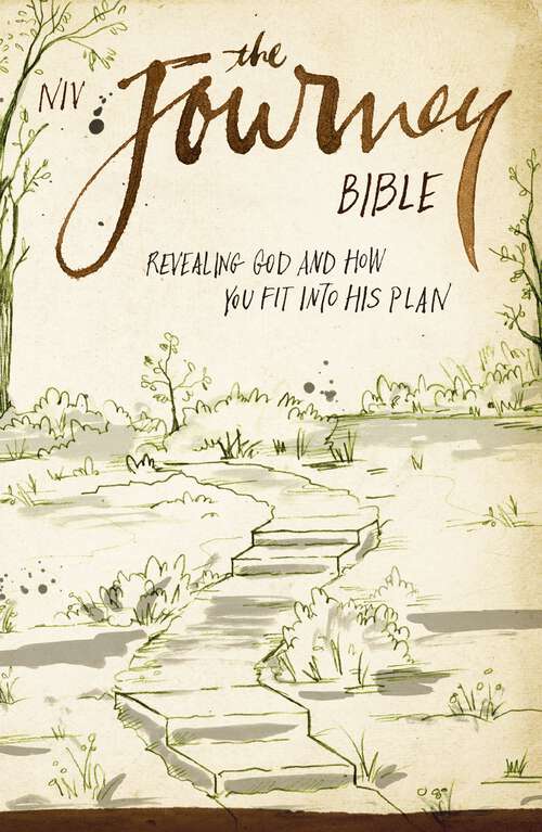Book cover of NIV The Journey Bible: Revealing God and How You Fit into His Plan