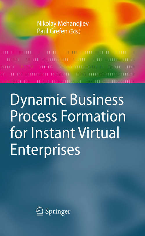 Book cover of Dynamic Business Process Formation for Instant Virtual Enterprises