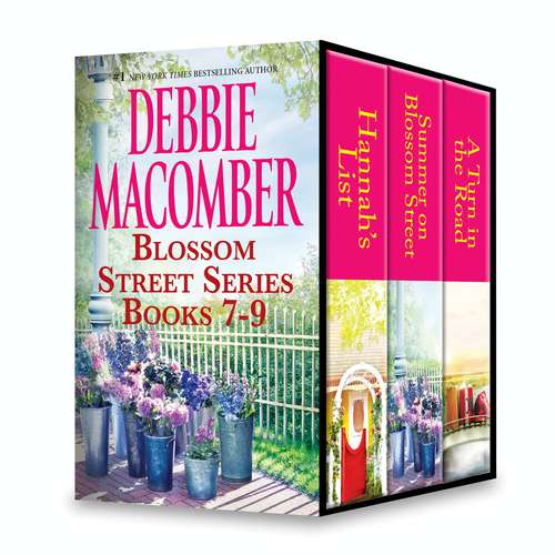 Book cover of Debbie Macomber Blossom Street Series Books 7-9