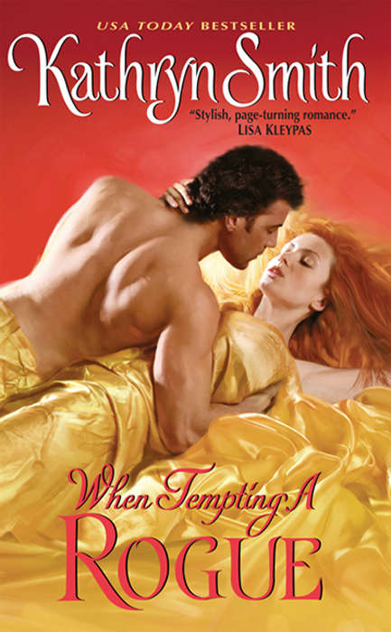 Book cover of When Tempting a Rogue (Victorian #3)