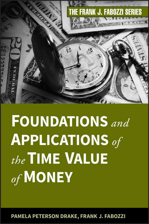 Book cover of Foundations and Applications of the Time Value of Money
