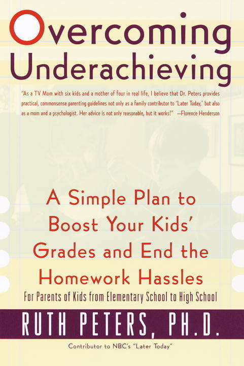 Book cover of Overcoming Underachieving