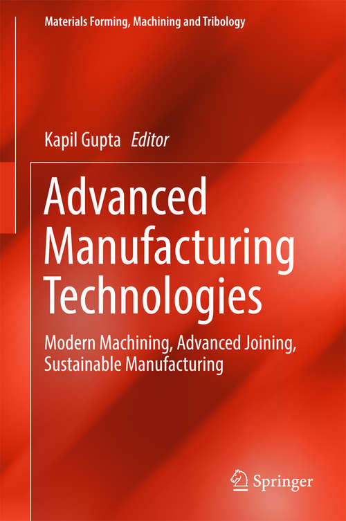 Book cover of Advanced Manufacturing Technologies