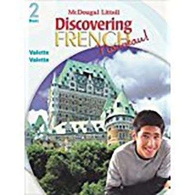 Book cover of Discovering French, Nouveau! 2 Blanc
