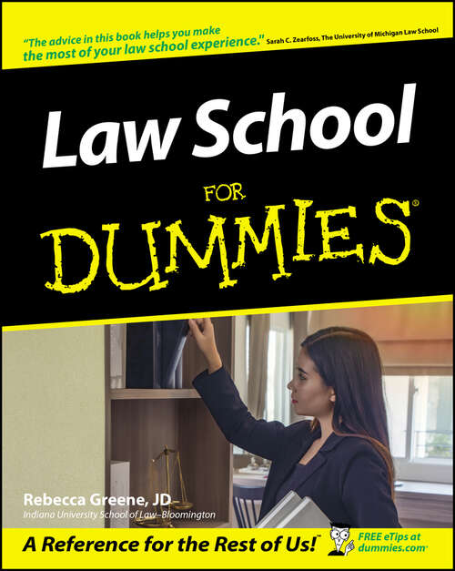 Book cover of Law School For Dummies