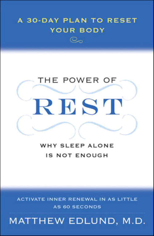 Book cover of The Power of Rest