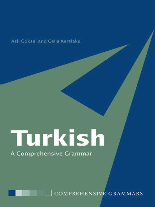 Book cover of Turkish: A Step-by-step Approach For Chemical Engineers (Routledge Comprehensive Grammars)