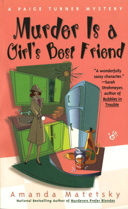 Book cover of Murder is a Girl's Best Friend