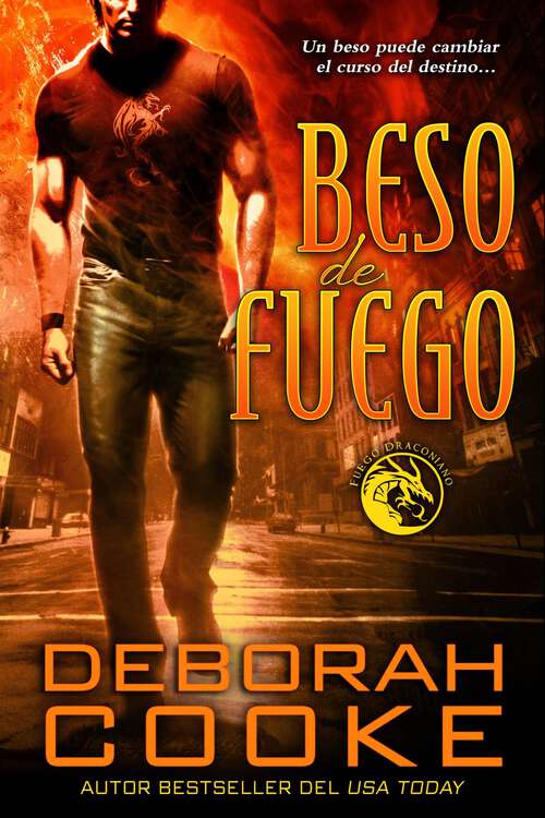 Book cover of Beso de fuego (Fuego Draconiano #1)
