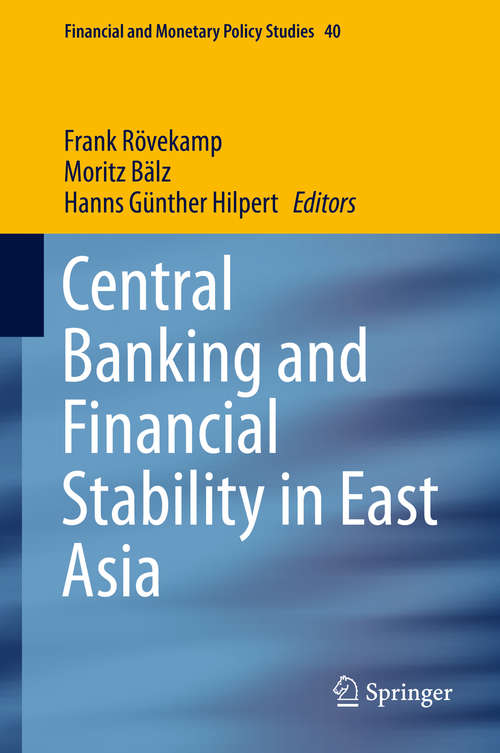 Book cover of Central Banking and Financial Stability in East Asia