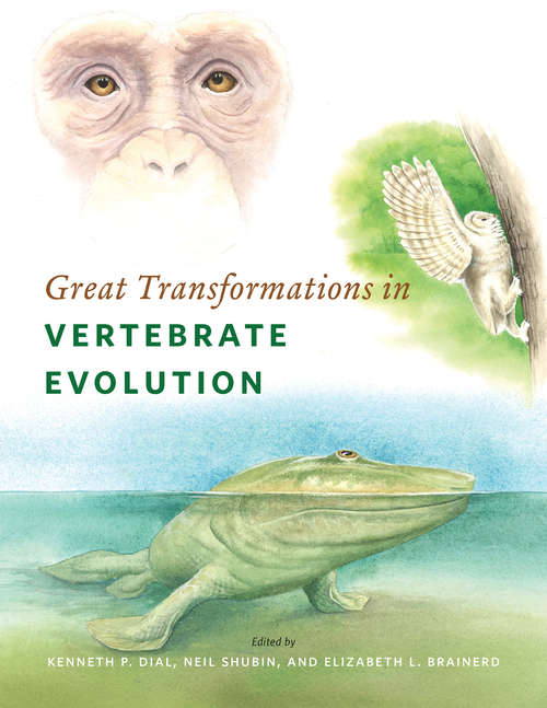 Book cover of Great Transformations in Vertebrate Evolution