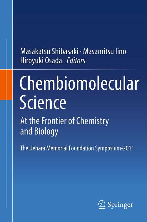 Book cover of Chembiomolecular Science