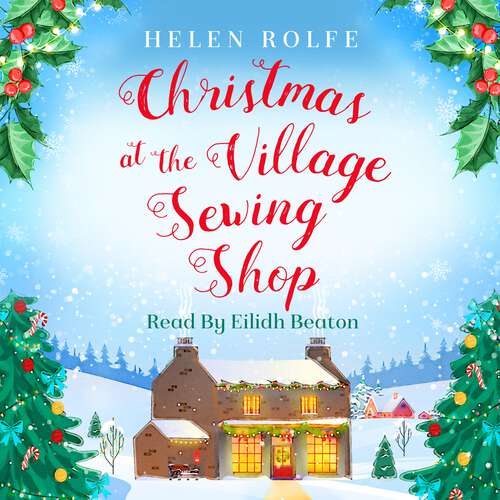 Book cover of Christmas at the Village Sewing Shop