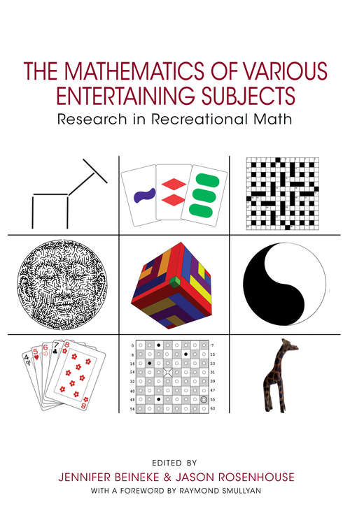 Book cover of The Mathematics of Various Entertaining Subjects