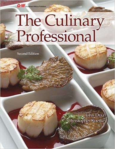 Book cover of The Culinary Professional (2nd Edition)