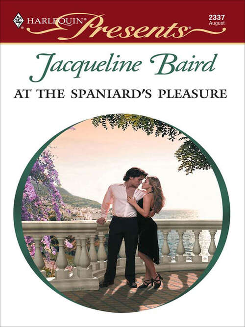 Book cover of At the Spaniard's Pleasure