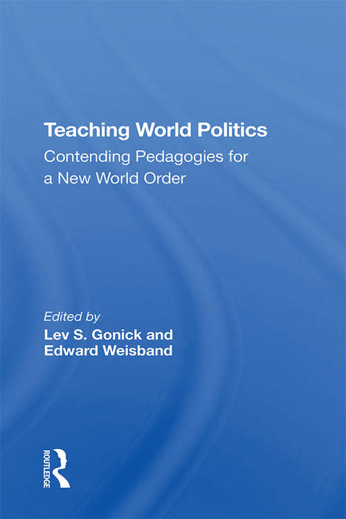 Cover image of Teaching World Politics