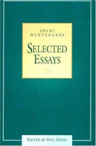 Book cover of Selected Essays