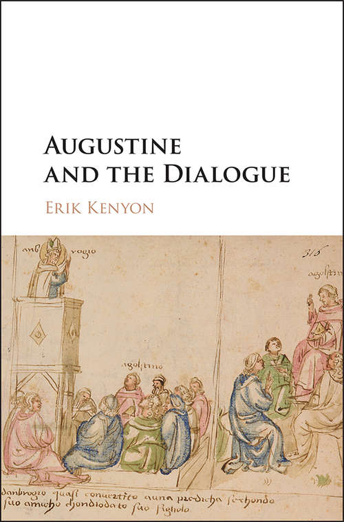 Book cover of Augustine and the Dialogue