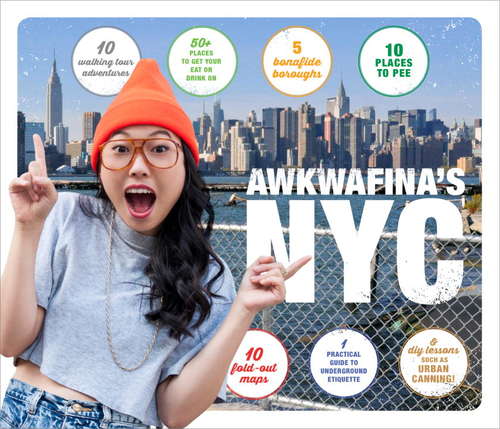 Book cover of Awkwafina's NYC