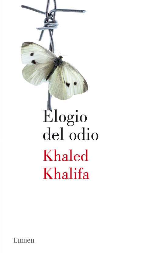 Book cover of Elogio del odio