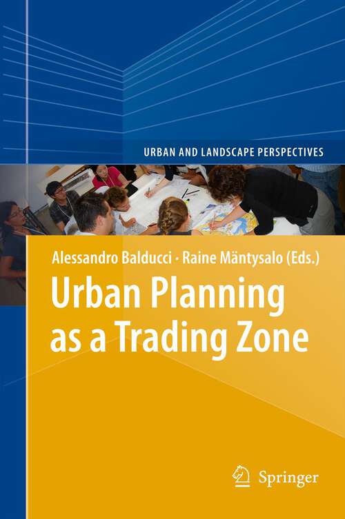 Book cover of Urban Planning as a Trading Zone