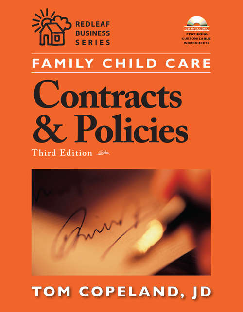 Family Child Care Contracts and Policies, Third Edition