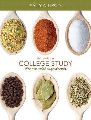 Book cover of College Study: The Essential Ingredients