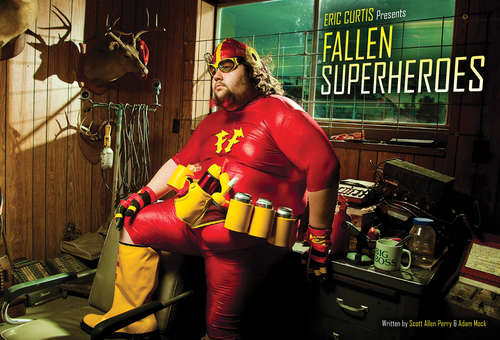 Book cover of Fallen Superheroes