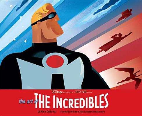 Book cover of The Art of The Incredibles