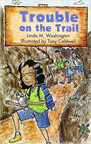 Book cover of Trouble on the Trail (Into Reading, Level N #78)