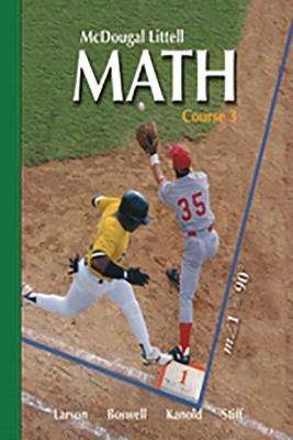 Book cover of Math Course 3