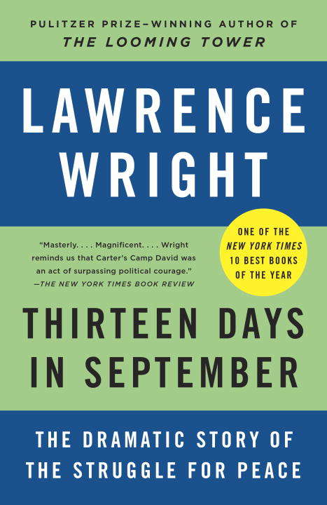 Book cover of Thirteen Days in September: Carter, Begin, and Sadat at Camp David