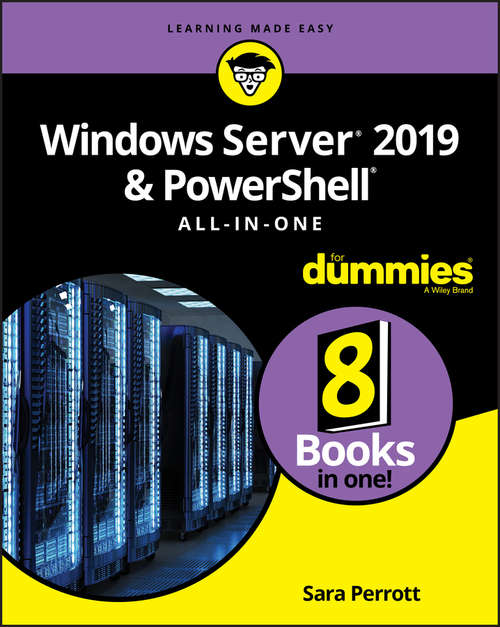Book cover of Windows Server 2019 & PowerShell All-in-One For Dummies