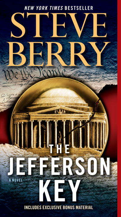 Book cover of The Jefferson Key (Cotton Malone #7, with bonus short story The Devil's Gold)